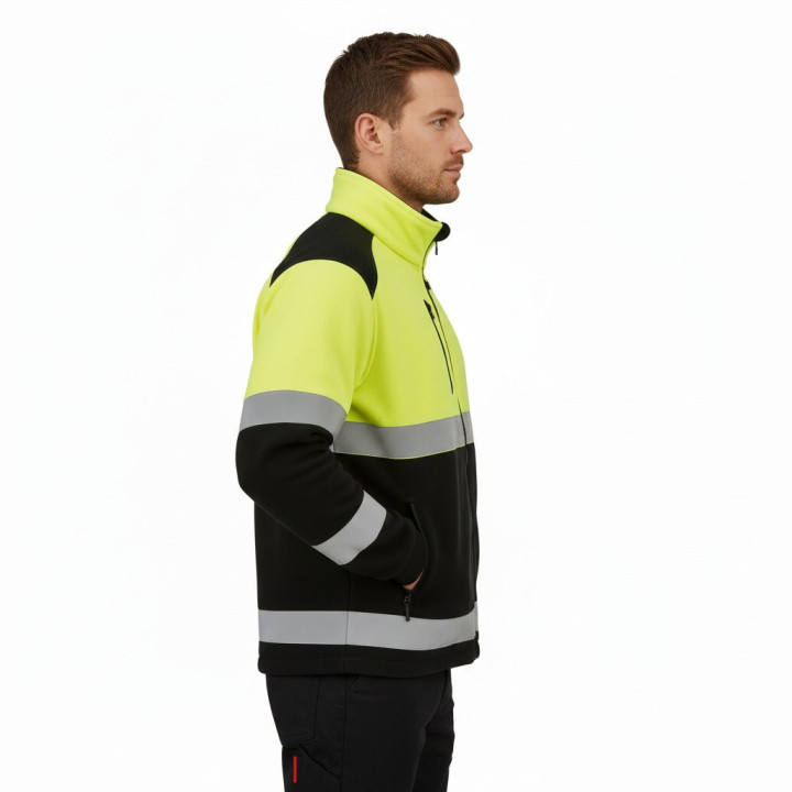 Bluza polarowa MOONTEX 450 – ciepła bluza robocza / outdoor