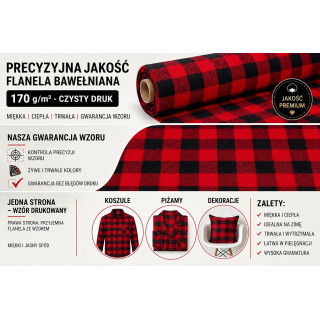 Flanela szkocka krata