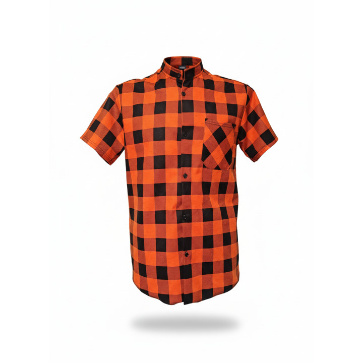 Koszula bawełniana letnia flanelowa krótki rękaw rozm 7xl-xs Producent