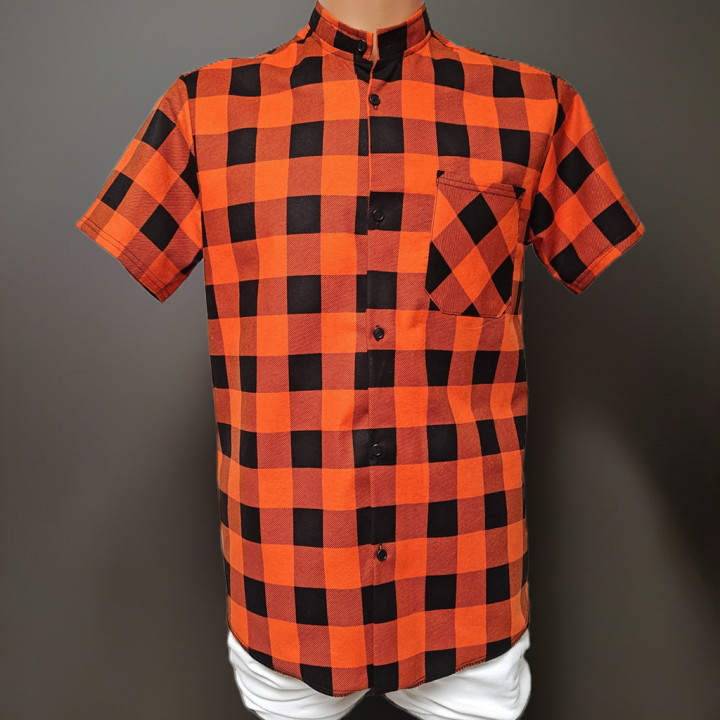 Koszula bawełniana letnia flanelowa krótki rękaw rozm 7xl-xs Producent