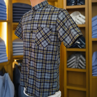 Koszula krótki rękaw flanelowa