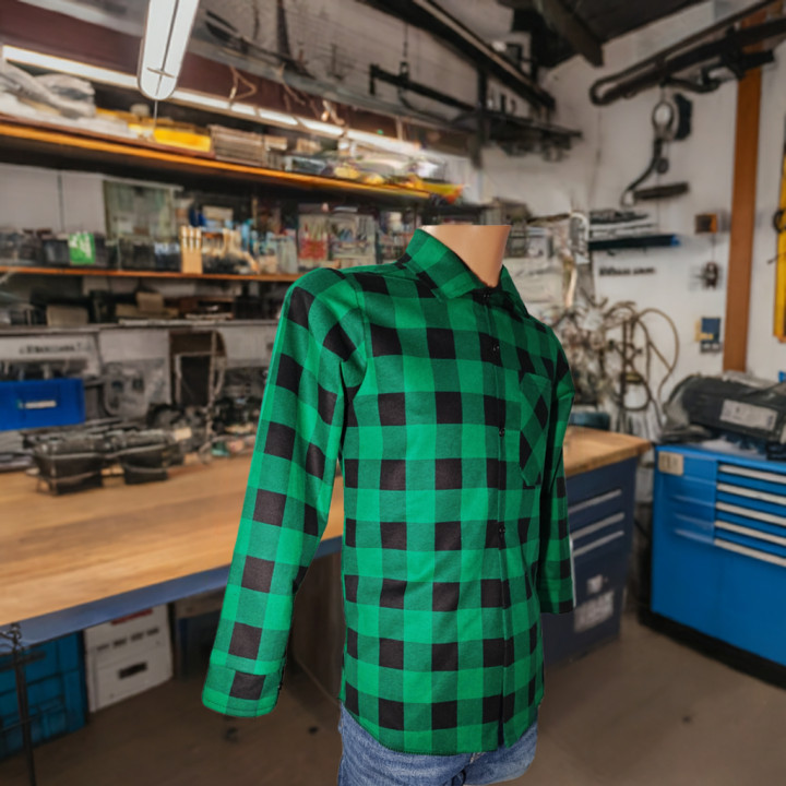 Koszula antystatyczna elektrostatyczna flanelowa dla elektryka190 g/m²