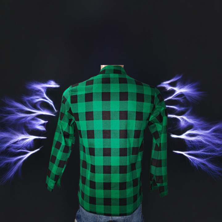 Koszula antystatyczna elektrostatyczna flanelowa dla elektryka190 g/m²