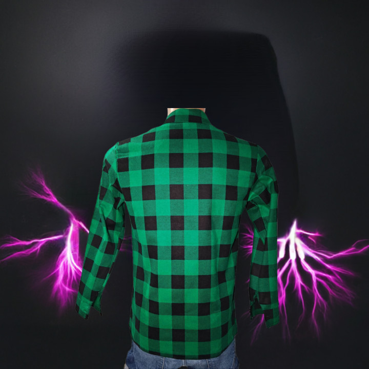 Koszula antystatyczna elektrostatyczna flanelowa dla elektryka190 g/m²