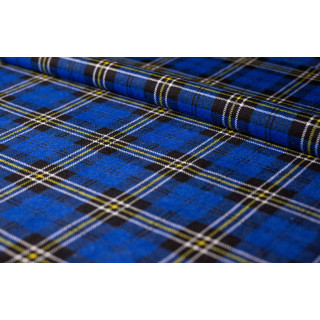 Flanela  niebieska 170 g/m² – bawełna 100%, idealna na koszule