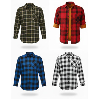 Pakiet 4 koszul flanelowych