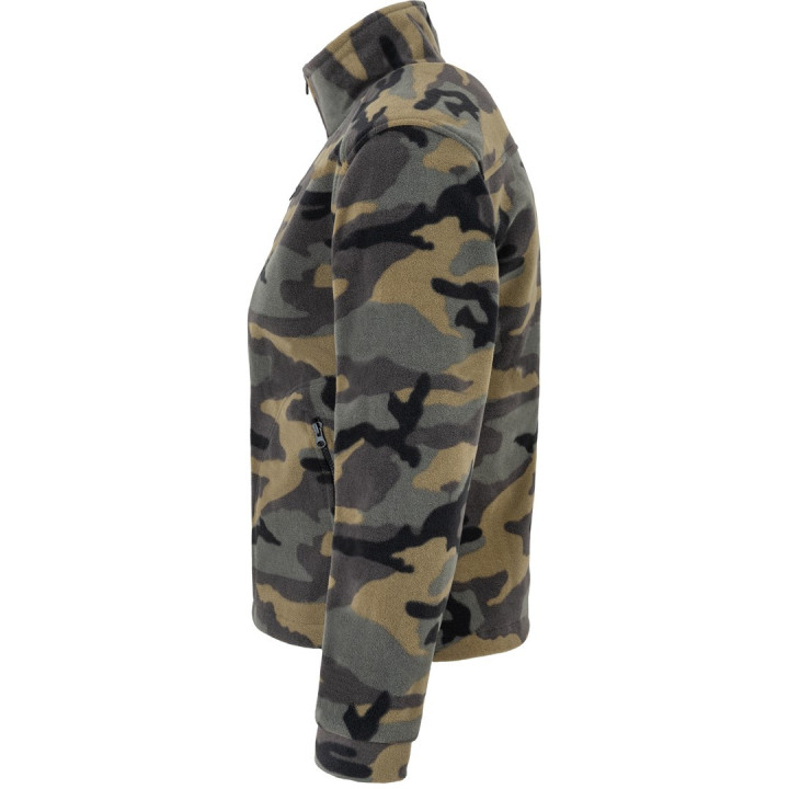 Bluza polarowa męska  ciepły polar 350–360 z kieszeniami i zamkiem