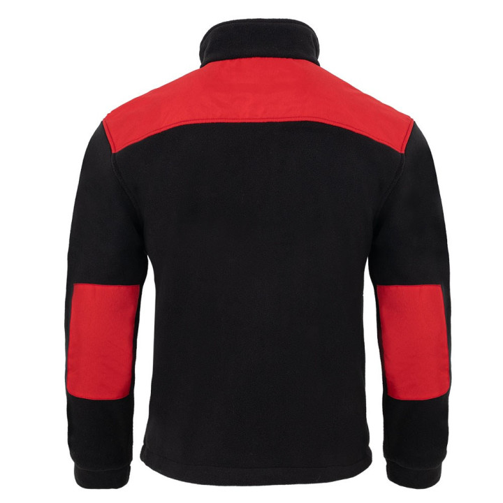 Bluza polarowa męska  ciepły polar 350–360 z kieszeniami i zamkiem