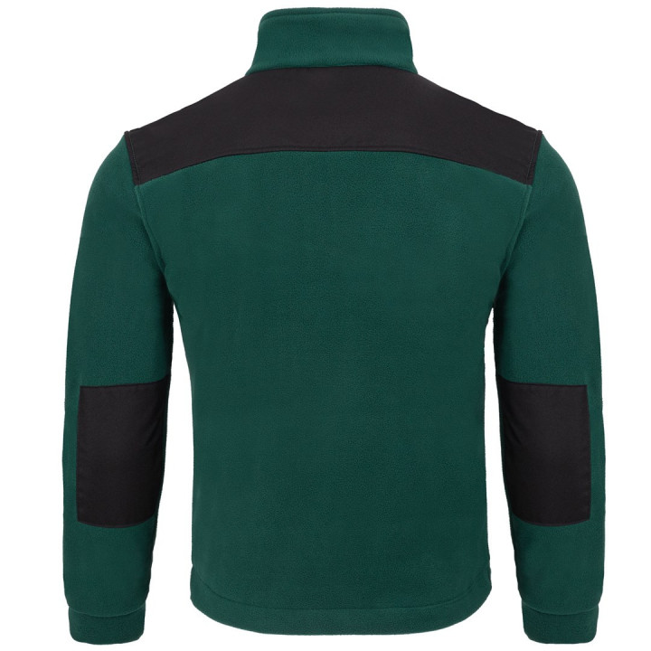 Bluza polarowa męska  ciepły polar 350–360 z kieszeniami i zamkiem