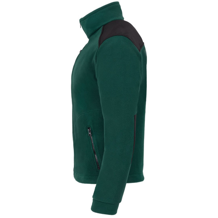 Bluza polarowa męska  ciepły polar 350–360 z kieszeniami i zamkiem