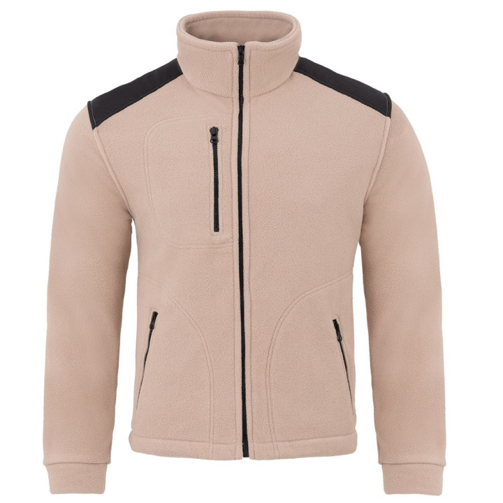 Bluza polarowa męska  ciepły polar 350–360 z kieszeniami i zamkiem