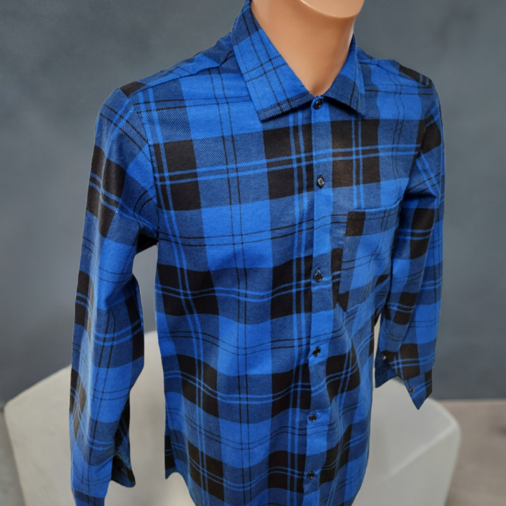 Koszula flanelowa duże rozmiary 7XL-XS AFIL