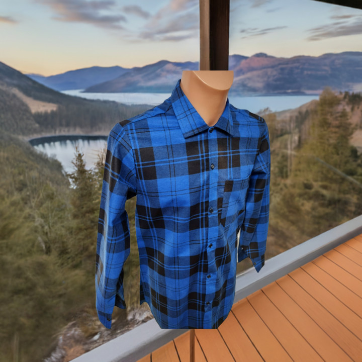 Koszula flanelowa duże rozmiary 7XL-XS AFIL