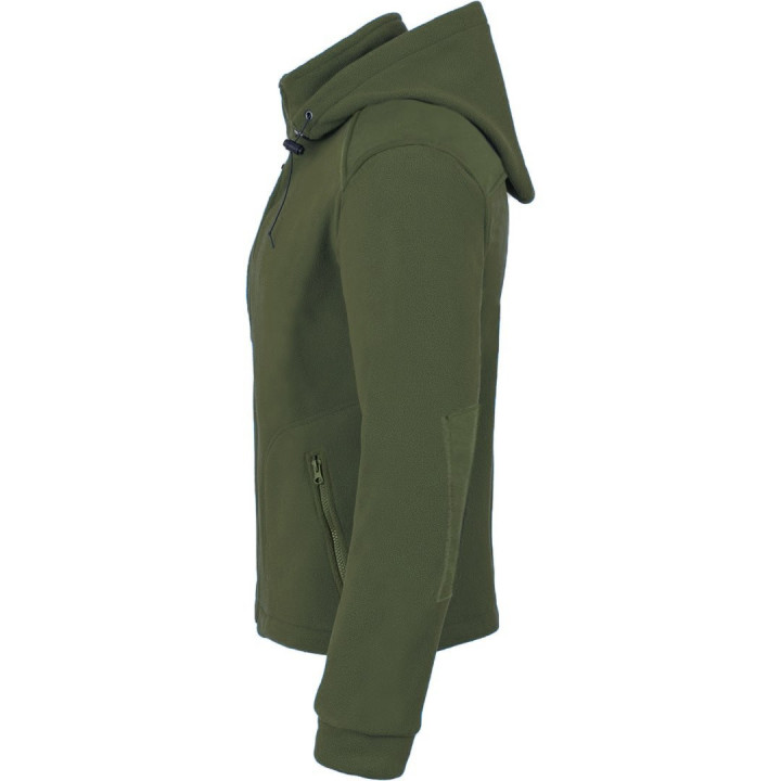 Bluza polarowa męska  ciepły polar 350–360 z kieszeniami i zamkiem