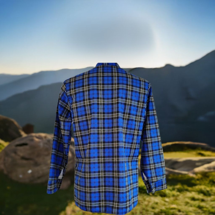 Koszula flanelowa w kratę  170 g/m² – 100% bawełna Afil