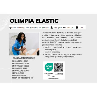 Tkanina odzież medyczna, kosmetyczna doskonała na fartuchy kombinezony