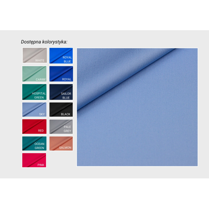 Tkanina odzież medyczna, kosmetyczna doskonała na fartuchy kombinezony