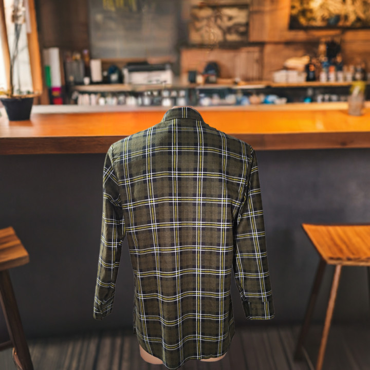 Koszula myśliwska bawełniana zielona 170 g/m² – idealna dla leśniczych i myśliwych rozmiary od XS do 7XL