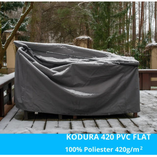 Wodoodporna Tkanina Kodura 420 PVC Flat | Na Zadaszenia i Legowiska
