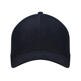 Czapka sportowa czarna 100% bawełna 290 g • Rozmiar 54–60