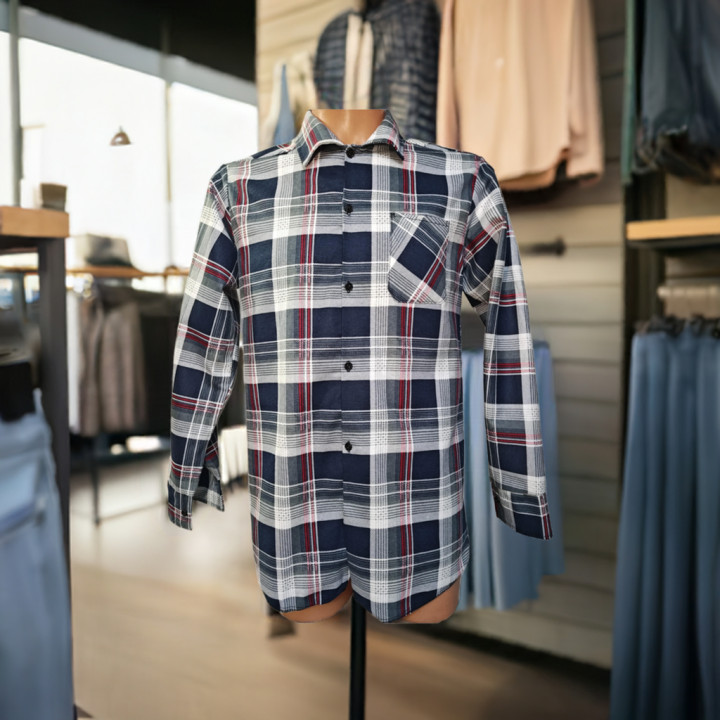 Koszula flanelowa Person – 170 g/m² – 100% bawełna 7x-xs