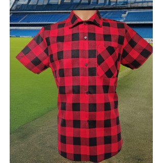 Koszula flanelowa  krótki rękaw bawełniana 7xl-xs Polska produkcja