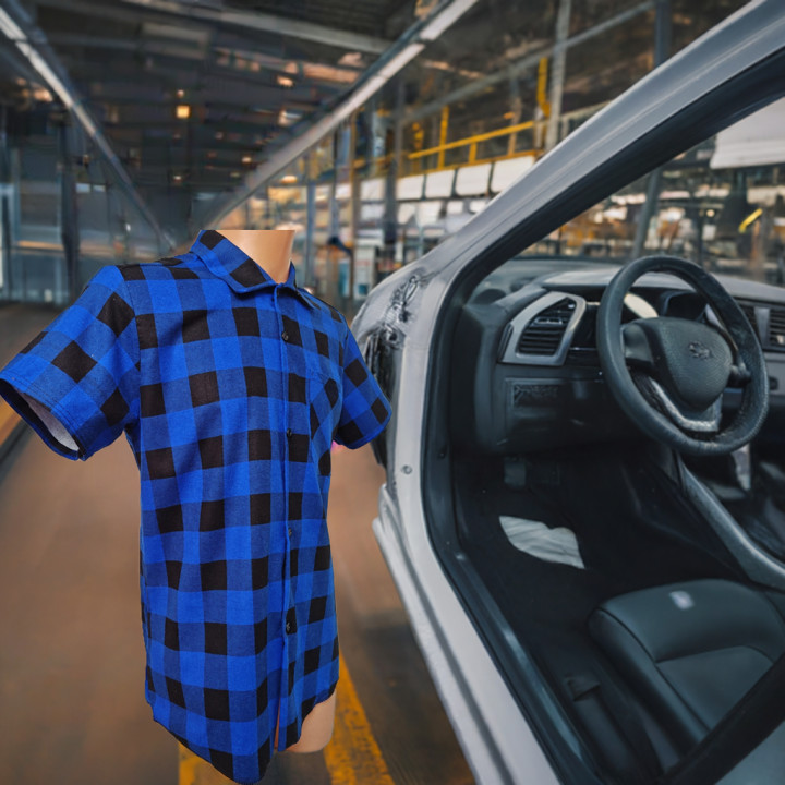 Koszula flanelowa producent bawełna 100% Krótki rękaw kolory 7xl- xs