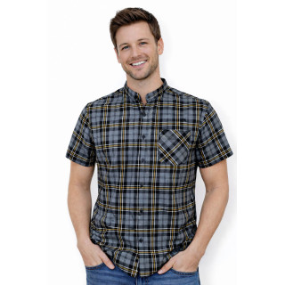 Koszula bawełniana flanelowa krótki rękaw