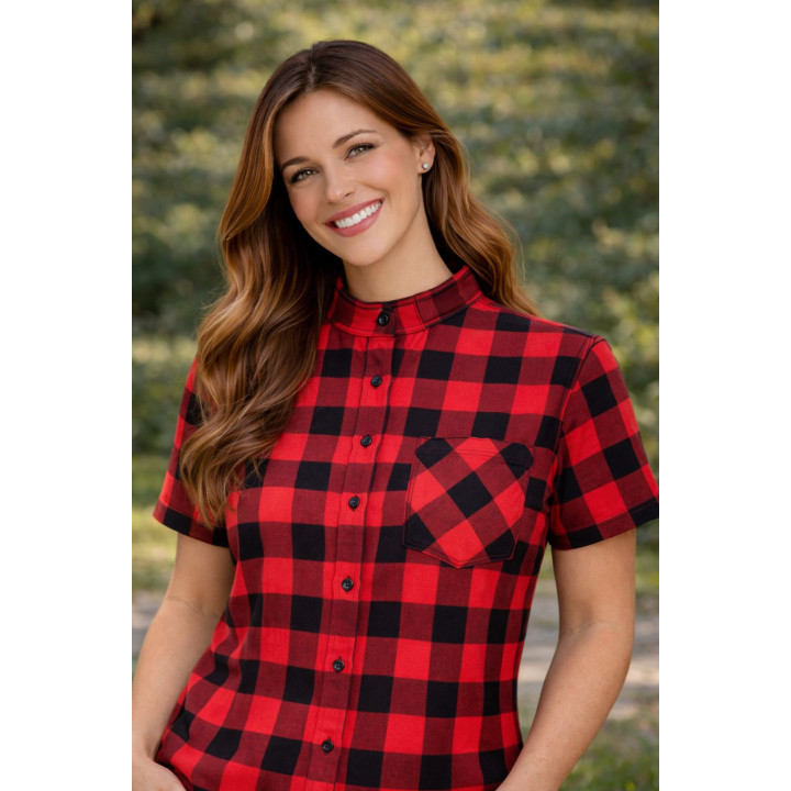 Damska i Męska koszula krótki rękaw