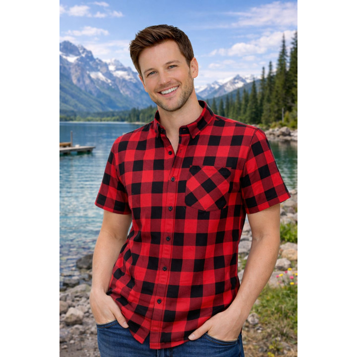 Turystyczna koszula bawełniana