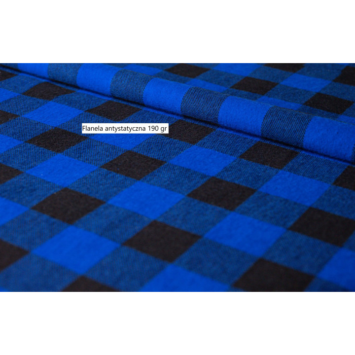 Flanela antystatyczna 99% bawełna – bezpieczna i trwała tkanina